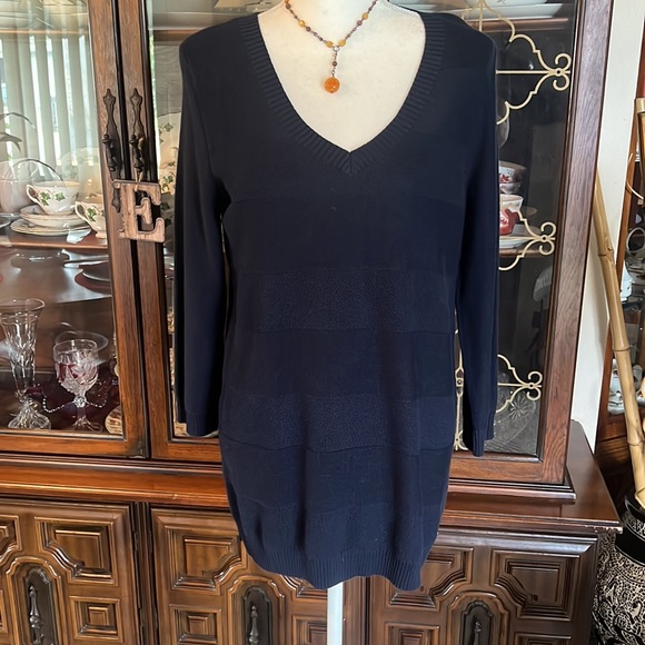 Sweater by Tommy Hilfiger 3/4 sleeve V-Neck - Picture 4 of 10
